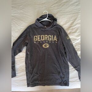 Georgia Bulldogs Hooded Shirt